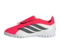 Botas de fútbol adidas predator club ft tf infantil rojo/negro/bl 38