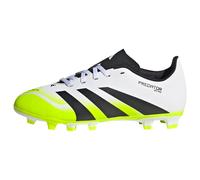 Botas de fútbol adidas predator club fg/mg infantil blanco/amaril 37 1/3