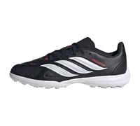 adidas Unisex niños Predator League Turf Football Kids Shoes, Core Black/FTWR White/Lucid Red, 28 EU