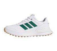 adidas Unisex niños S2G 26 Spikeless Golf Shoe, FTWR White/Collegiate Green/Gum M2, 36 2/3 EU