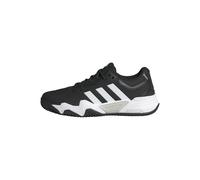 Zapatillas de tenis tierra batida hombre, SoleMatch Control 2 blanco negro 42
