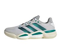 adidas Hombre Stabil 16 Indoor Shoes, Grey One/Equipment Green/Off White, 42 2/3 EU