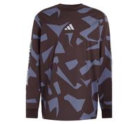ADIDAS PERFORMANCE Camiseta chocolate / lila claro / plata XXLxTallas normales chocolate / lila claro / plata