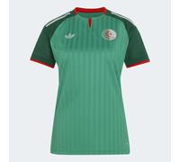 ADIDAS PERFORMANCE Camiseta de fútbol 'Algeria 26 Away' verde / verde oscuro / rojo / blanco MxTallas normales EUR