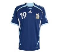 ADIDAS PERFORMANCE Camiseta de fútbol 'Argentina Away 2006 Messi' azul claro / azul oscuro / blanco XXLxTallas normales azul claro / azul oscuro / blanco