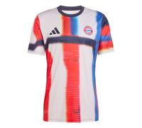 Adidas - Camiseta oficial FC Bayern Pre-Match 2025-2026, Unisex, Blue, M