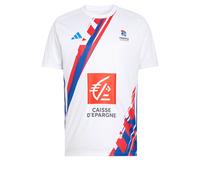 ADIDAS PERFORMANCE Camiseta de fútbol 'FFHB' azul cobalto / rojo cereza / blanco XXL azul cobalto / rojo cereza / blanco