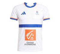 ADIDAS PERFORMANCE Camiseta de fútbol 'France Handball Replica' azul / naranja / blanco M-L azul / naranja / blanco