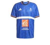 ADIDAS PERFORMANCE Camiseta de fútbol 'France Handball Replica' azul / naranja / blanco XLxTallas normales azul / naranja / blanco