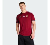 ADIDAS PERFORMANCE Camiseta de fútbol 'Hungary 26 Home' oro / pino / rojo / blanco XL oro / pino / rojo / blanco
