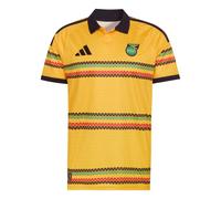 ADIDAS PERFORMANCE Camiseta de fútbol 'Jamaika 26 x Bob Marley' turquesa / dorado / rojo / negro XSxTallas normales turquesa / dorado / rojo / negro