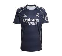 ADIDAS PERFORMANCE Camiseta de fútbol 'Real Madrid 25/26' gris claro / negro XXXLxTallas normales gris claro / negro