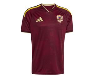 ADIDAS PERFORMANCE Camiseta de fútbol 'Venezuela 26 Home' beige oscuro / azul / amarillo / rojo vino M EUR
