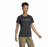 adidas Donna Terrex Multi Climacool Logo Tech T-Shirt, Black, XS