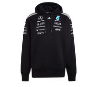 Adidas Mercedes - AMG Petronas Formula 1 Team Driver Hood - Sudadera con Capucha para Hombre, Color Negro, Talla L