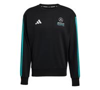 adidas Uomo Mercedes - AMG Petronas Formula 1 Team DNA Sweat Top, Black/Semi Mint Rush, XXL
