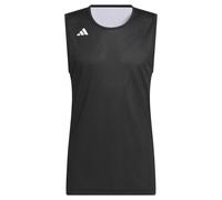 adidas Uomo M Everyday Pro BBALL Jersey, Black/White, 3XL