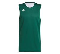 adidas Hombre M Everyday Pro Bball Jersey Shirt, Team Dark Green/White, XL
