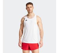 Camiseta de Running adidas Adizero Snglt Hombre Blanco 2XL