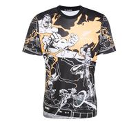 ADIDAS PERFORMANCE Camiseta funcional 'All Blacks Marvel Captains' gris oscuro / naranja / negro / offwhite M gris oscuro / naranja / negro / offwhite
