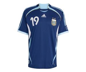 ADIDAS PERFORMANCE Camiseta funcional 'Argentina Away 2006 Messi' azul claro / azul oscuro / blanco XXXLxTallas normales azul claro / azul oscuro / blanco