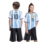 Camiseta adidas replica messi argentina 26 infantil azul 9 - 10 AÑOS