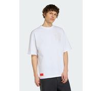 adidas Hombre Audi Revolut Formula One Team Elevated Graphic II Shirt, White/hi-Res Red, XXL