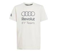 ADIDAS PERFORMANCE Camiseta funcional 'Audi Formel Eins Team Dna' gris / offwhite 140xTallas normales gris / offwhite