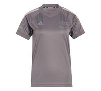 adidas Donna Audi Formula One Team Driver Jersey Replica Short Sleeve Women, Grey strata/Iron Met., XL