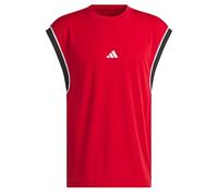 ADIDAS PERFORMANCE Camiseta funcional 'Basketball All-World Sleeveless' rojo / negro / blanco LxTallas normales rojo / negro / blanco
