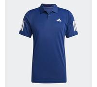 adidas Hombre Club Tennis 3-Stripes Polo Shirt, Dark Blue, M