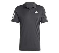 adidas Uomo Club Tennis 3-Stripes Polo Shirt, Black, XL