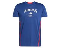 ADIDAS PERFORMANCE Camiseta funcional 'Design For Training Legacy' azul oscuro / rojo / blanco L azul oscuro / rojo / blanco