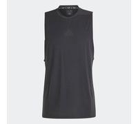 Camiseta adidas Designed for Training Workout sin mangas negro puro - S