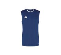 adidas Uomo Entrada26 Sleeveless Jersey, Team Navy Blue 2/White, XL