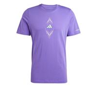 adidas Men's Camiseta Estampada F50, Purple Rush, 2XL