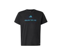 ADIDAS PERFORMANCE Camiseta funcional 'FLW THE LINE' azul oscuro / negro L azul oscuro / negro
