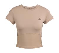 ADIDAS PERFORMANCE Camiseta funcional 'Hyperglam' marrón / capuchino XXXS-XXS marrón / capuchino