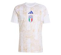 ADIDAS PERFORMANCE Camiseta funcional 'Italien 26 Pre-Match' beige oscuro / azul / rojo / blanco XSxTallas normales EUR