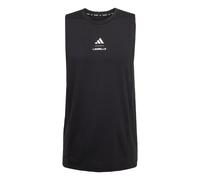 adidas Men's Camiseta sin Mangas Les Mills Graphic, Black, M