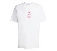 adidas Men's Camiseta Estampada Les Mills Tour, White, M