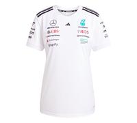 Adidas Mujer Mercedes - AMG Petronas Formula One Team Driver Jersey White Women, White/Black, XXS