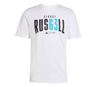 ADIDAS PERFORMANCE Camiseta funcional 'Mercedes - AMG Petronas Formula One Team George Russell' aqua / negro / blanco XLxTallas normales aqua / negro / blanco