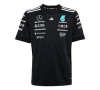 ADIDAS PERFORMANCE Camiseta funcional 'Mercedes - AMG Petronas Formula One Team' turquesa / negro / blanco 128 turquesa / negro / blanco