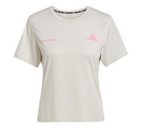 adidas Mujer Own The Run Melange T-Shirt, Orbit Grey Mel, S