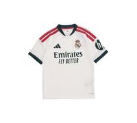 adidas Playera Manga Corta Real Madrid Local Unisex Fútbol Soccer, Blanco, S