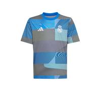 ADIDAS PERFORMANCE Camiseta funcional 'Real Madrid Prematch 2025/2026' azul / azul claro / gris oscuro / blanco 152 azul / azul claro / gris oscuro / blanco