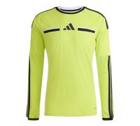 adidas Uomo Referee 26 Jersey Long Sleeve, Team Semi Sol Yellow/Black, S