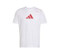 ADIDAS PERFORMANCE Camiseta funcional rojo / blanco M rojo / blanco
