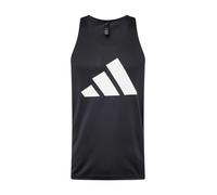 ADIDAS PERFORMANCE Camiseta funcional 'Run it' negro / blanco L negro / blanco